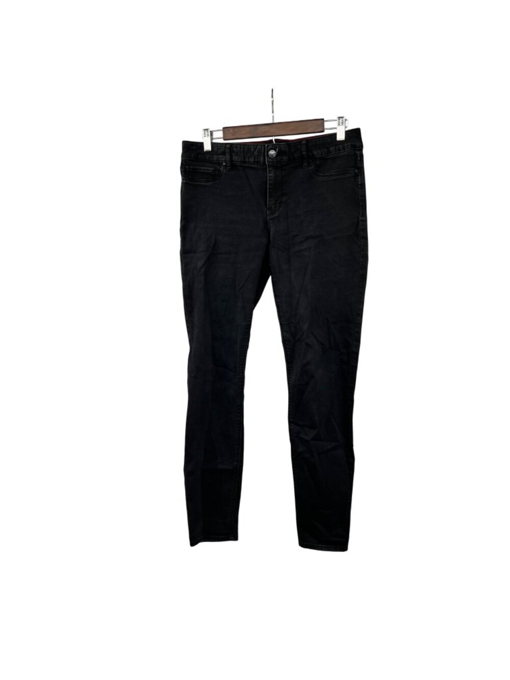 WHBM Womens Jegging Mid Rise Black Size 6